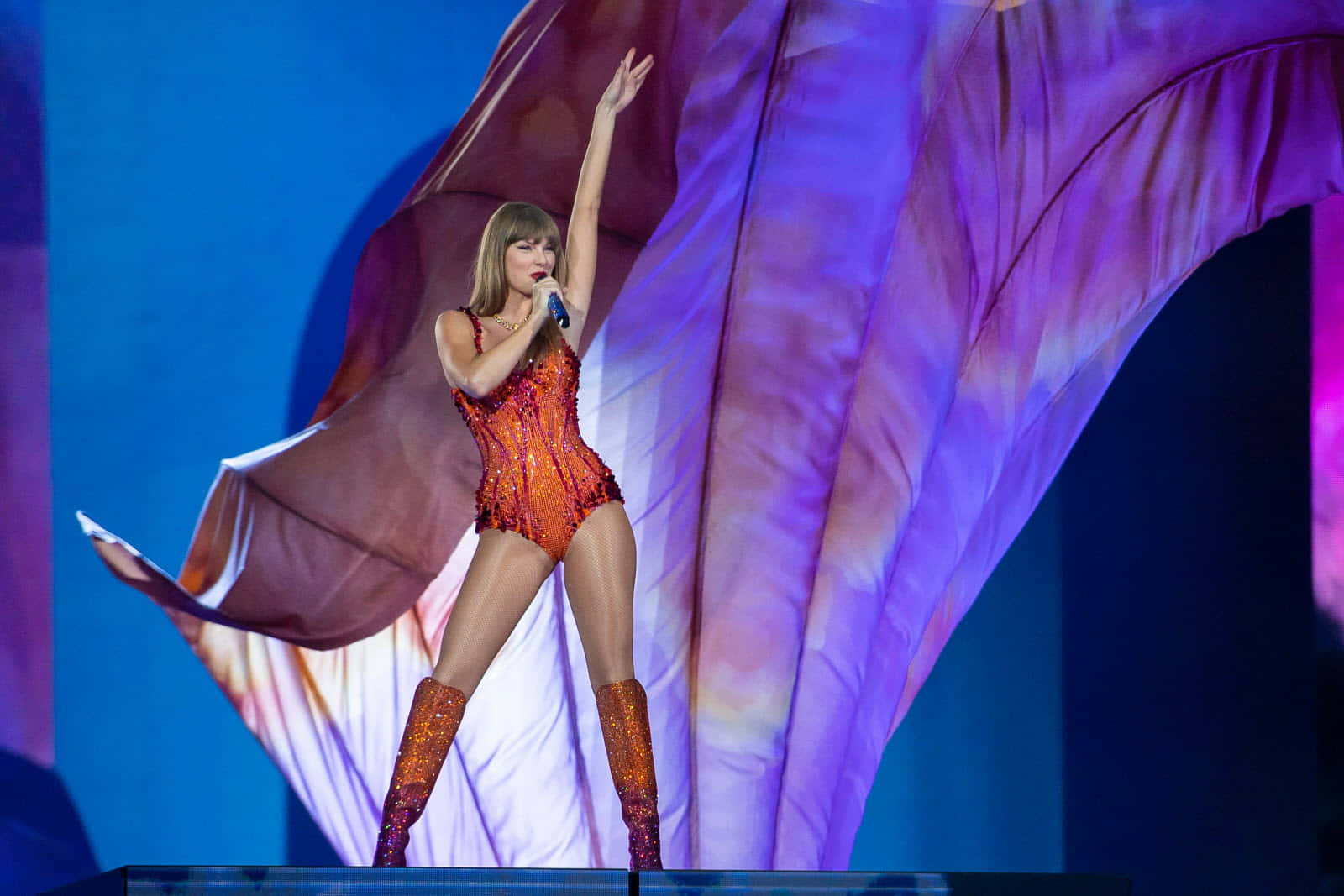 Pop Star Performance Concert Background