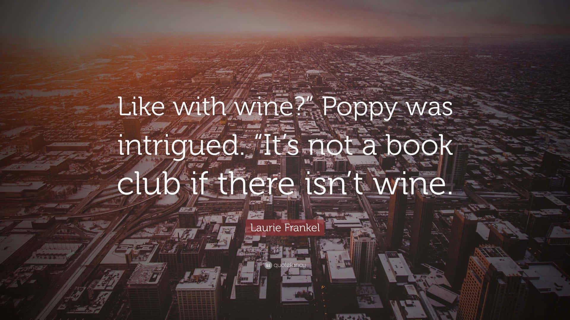 Poppy Intrigued Quote Background