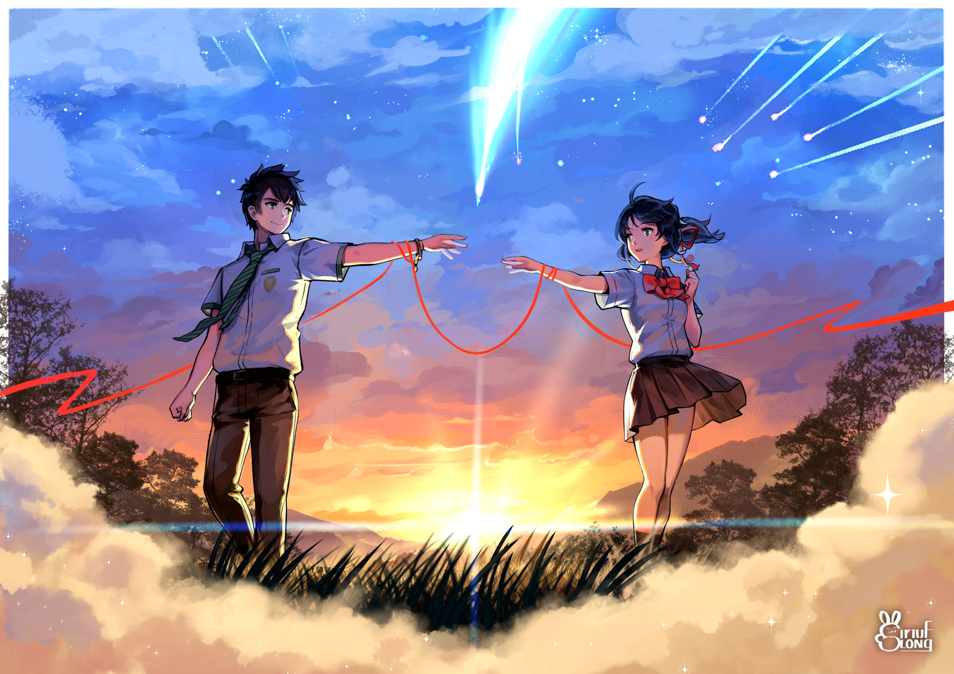 Popular Film Your Name Anime Background