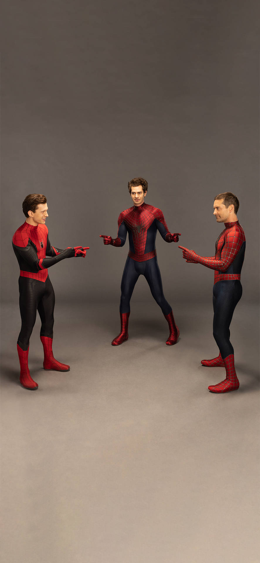 Popular Phone Spider-men Pointing Meme Background