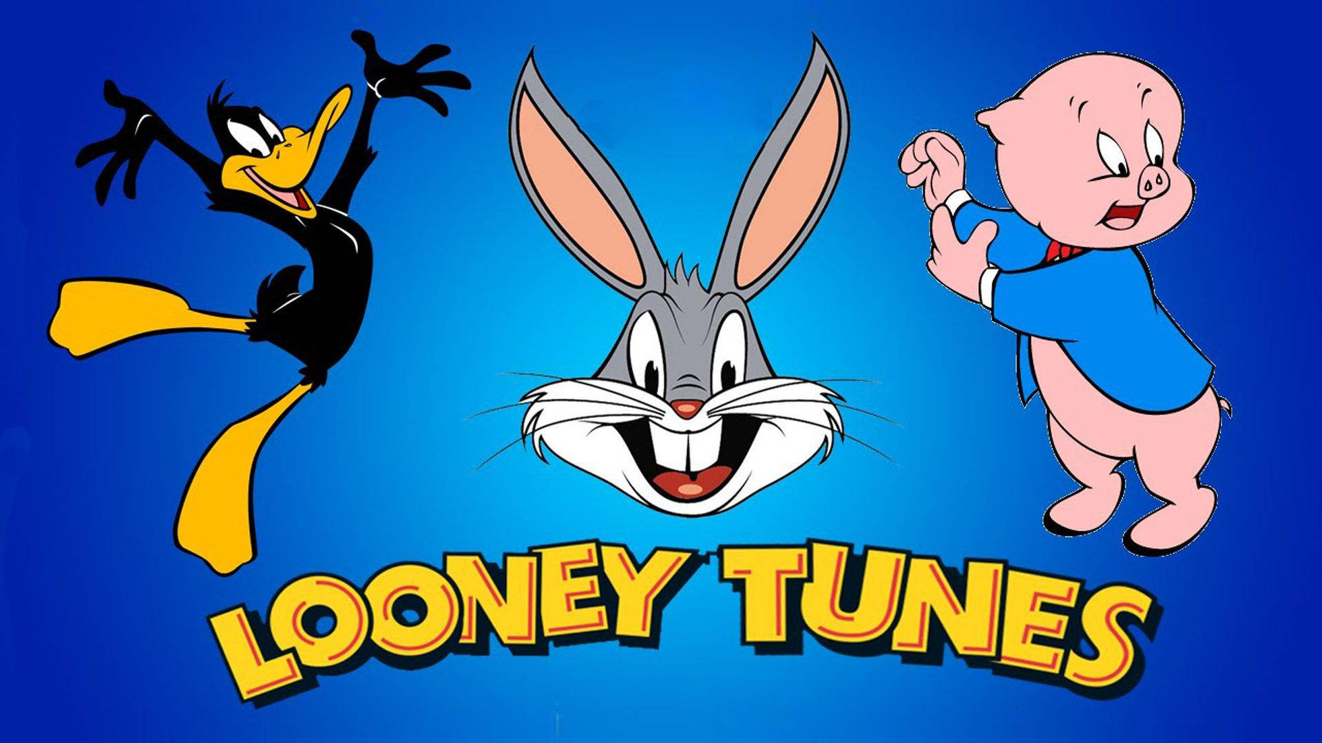 Porky Pig, Bugs Bunny And Daffy Duck Background
