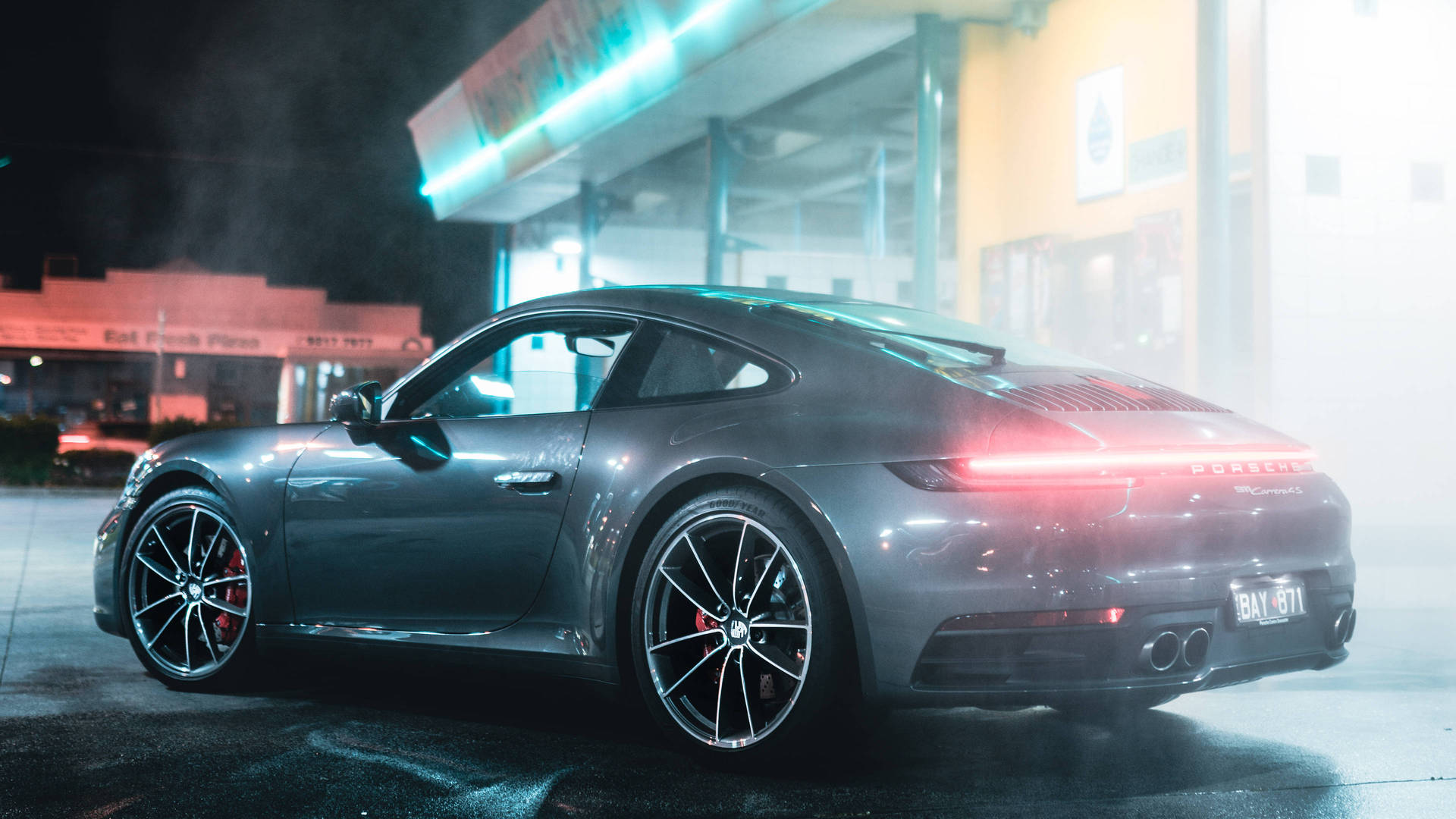 Porsche Carrera In Forza 4 Background