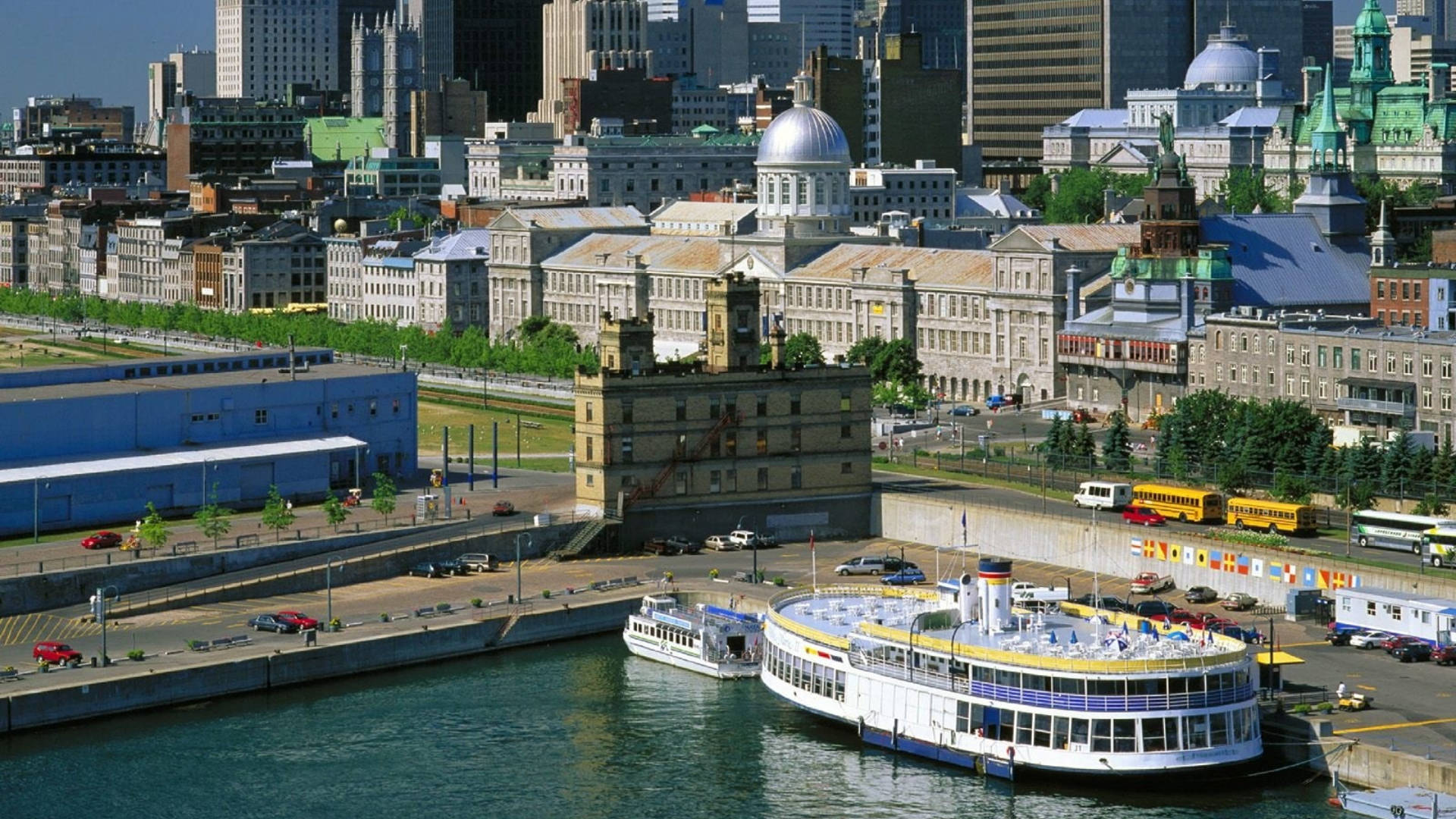 Port Area In Montreal