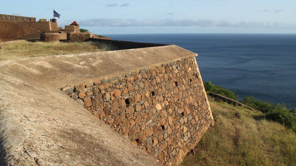 Port Elizebeth Wall Cape Verde Background