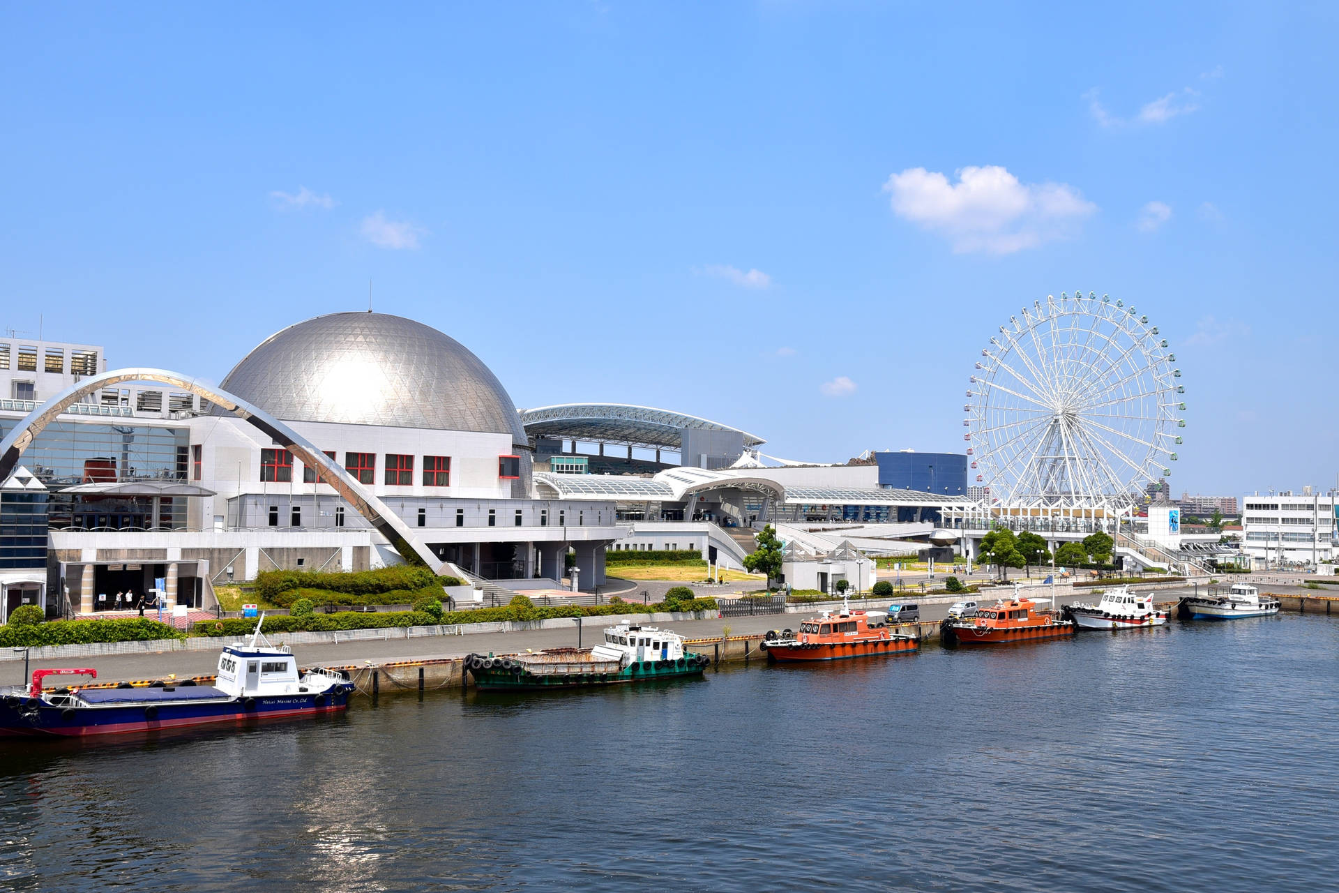 Port Of Nagoya Public Aquarium Background