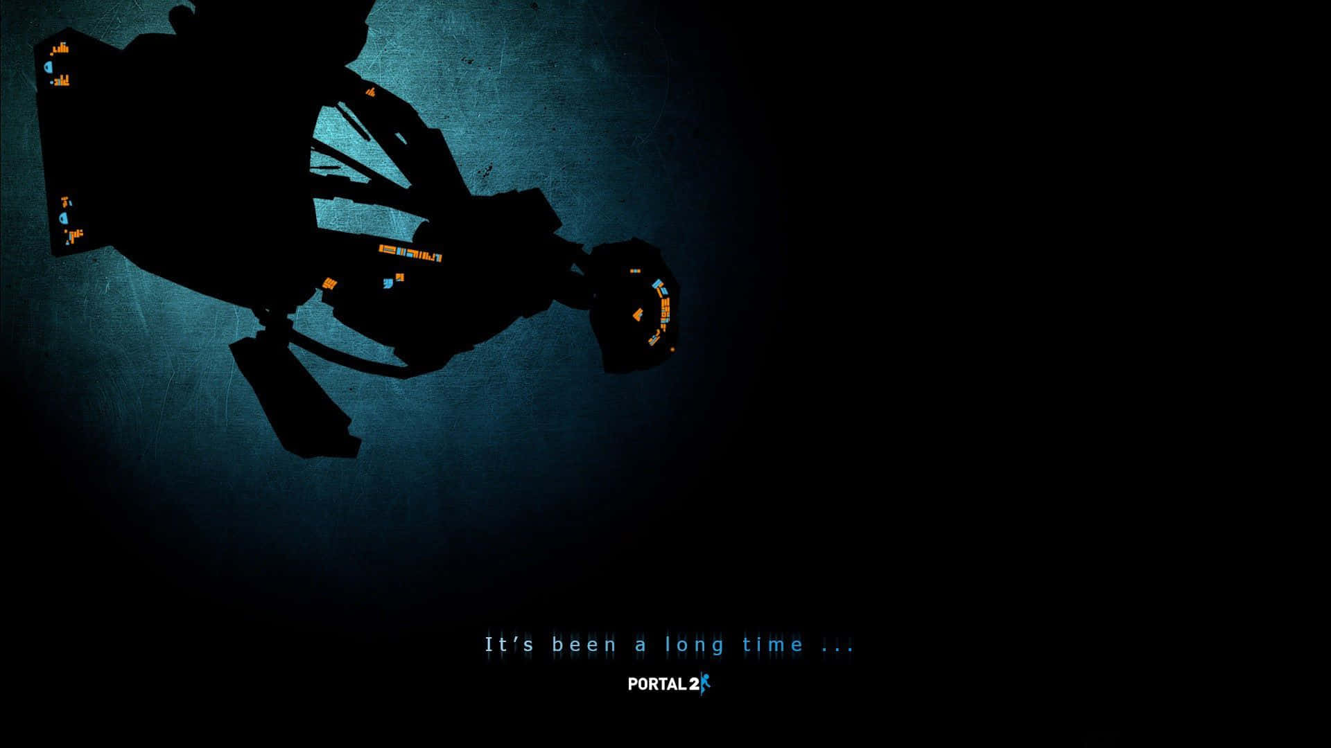 Portal 2 4k It's Been A Long Time Poster Background