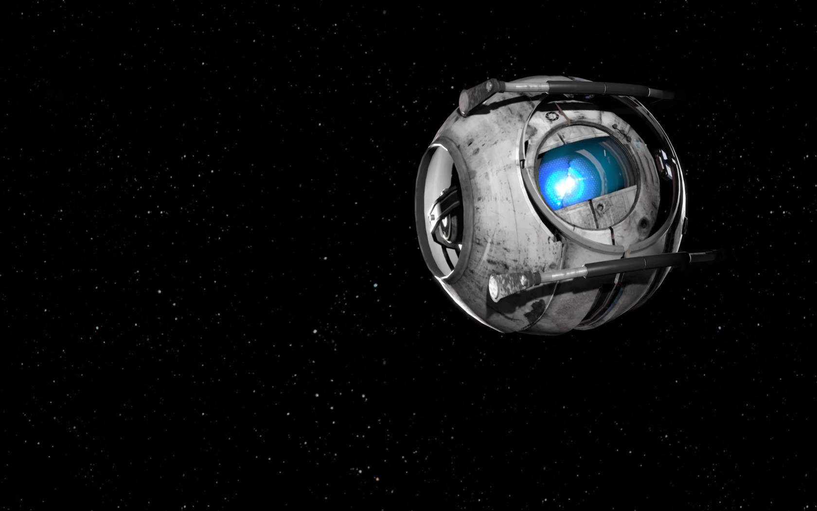 Portal 2 Spherical Machine Background