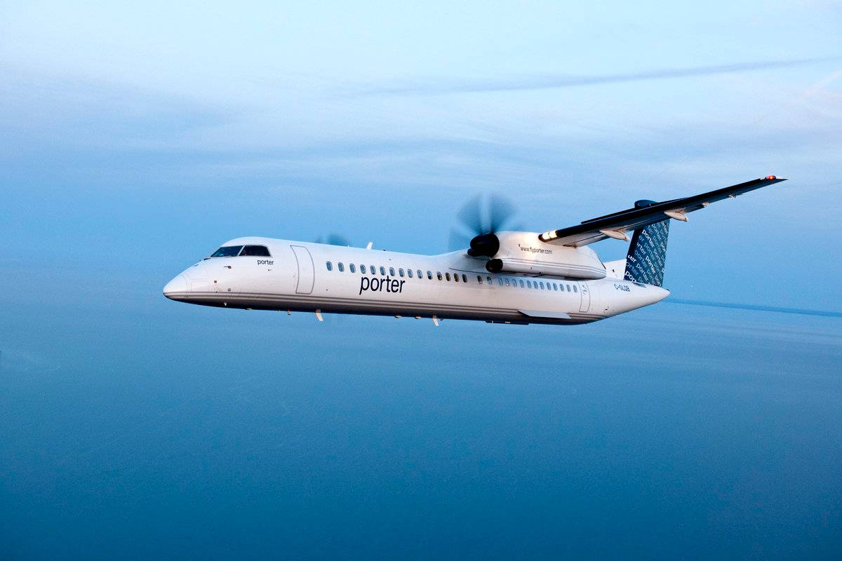 Porter Airlines Blue Ocean