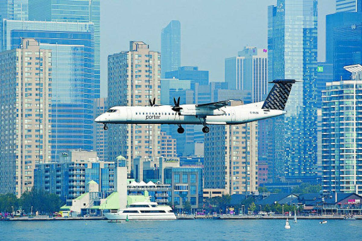 Porter Airlines City Buildings