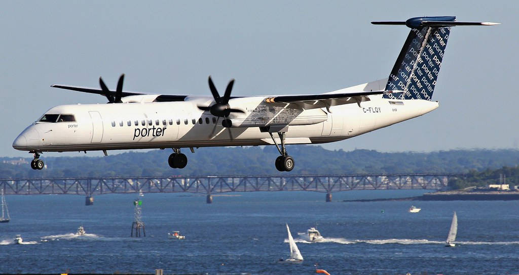 Porter Airlines Sea Yachts Background