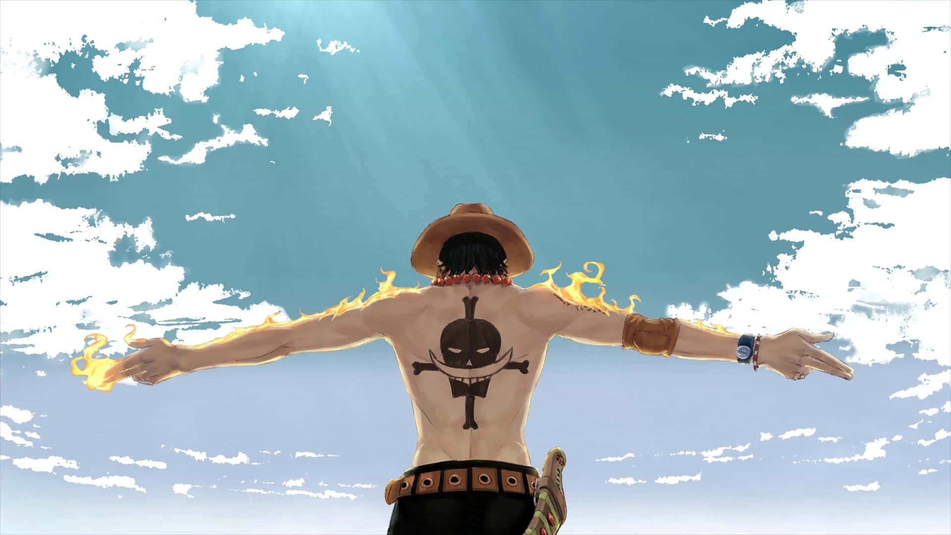 Portgas D. Ace, The Strongest Member Of Whitebeard's Pirate Crew Background