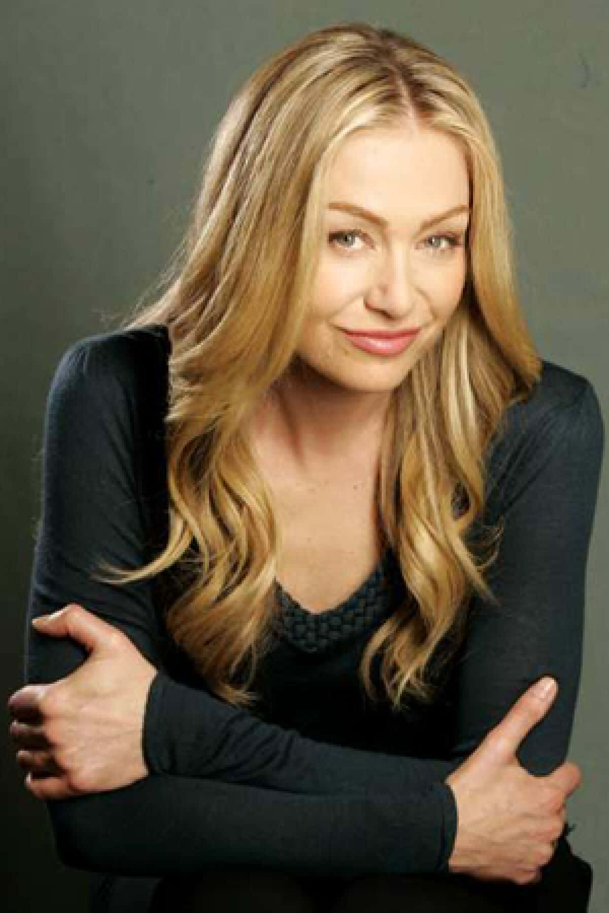 Portia De Rossi Black Top Portrait