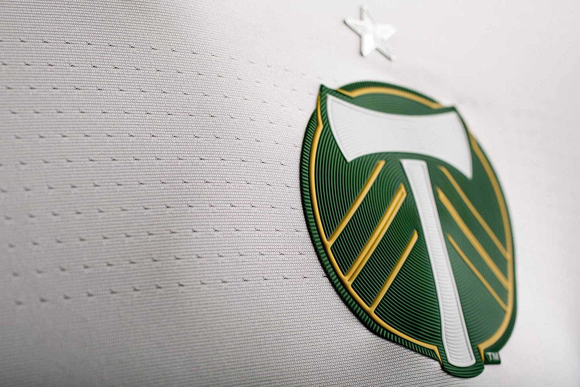 Portland Timbers Tilted Logo Patch Background