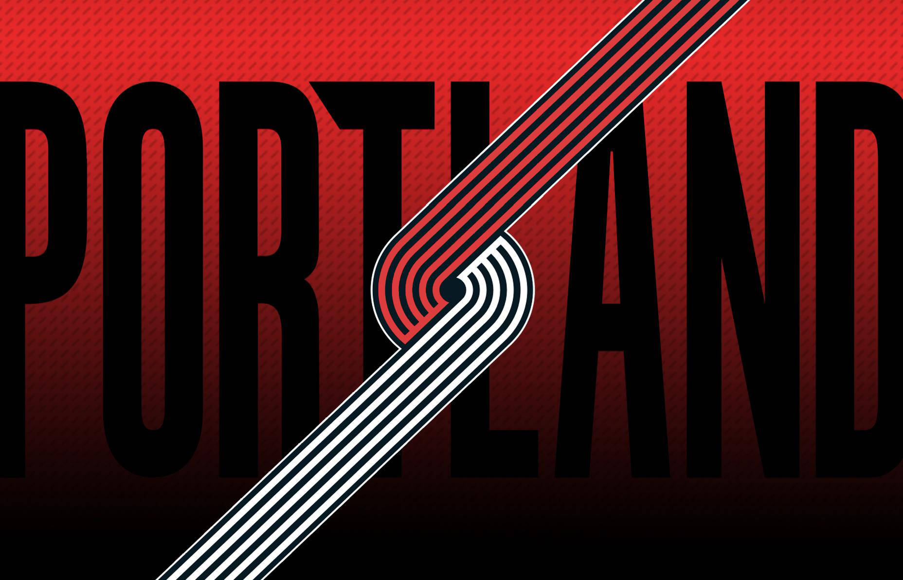 Portland Trail Blazers Infinity Poster