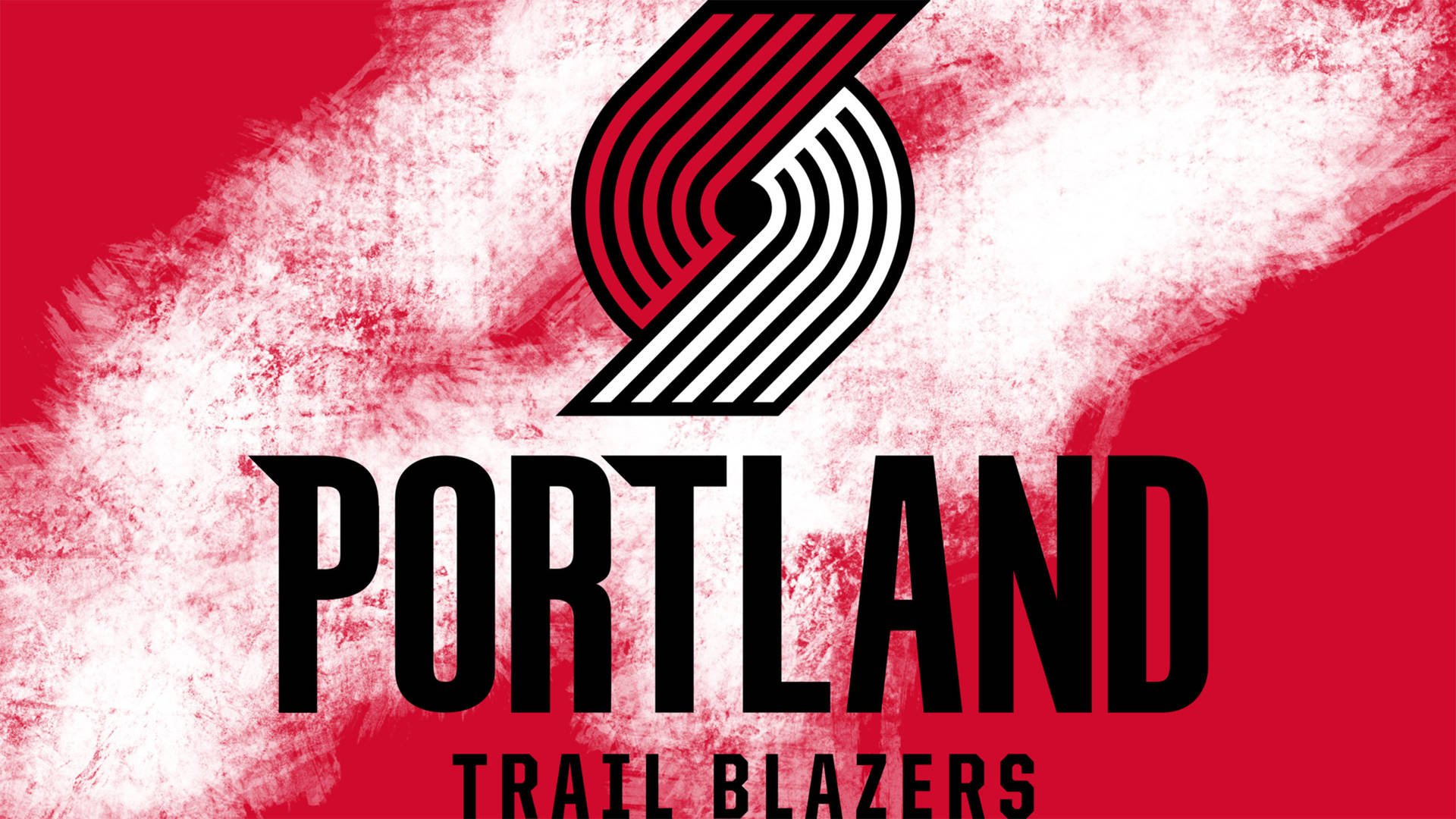 Portland Trail Blazers Reddish White Background Background