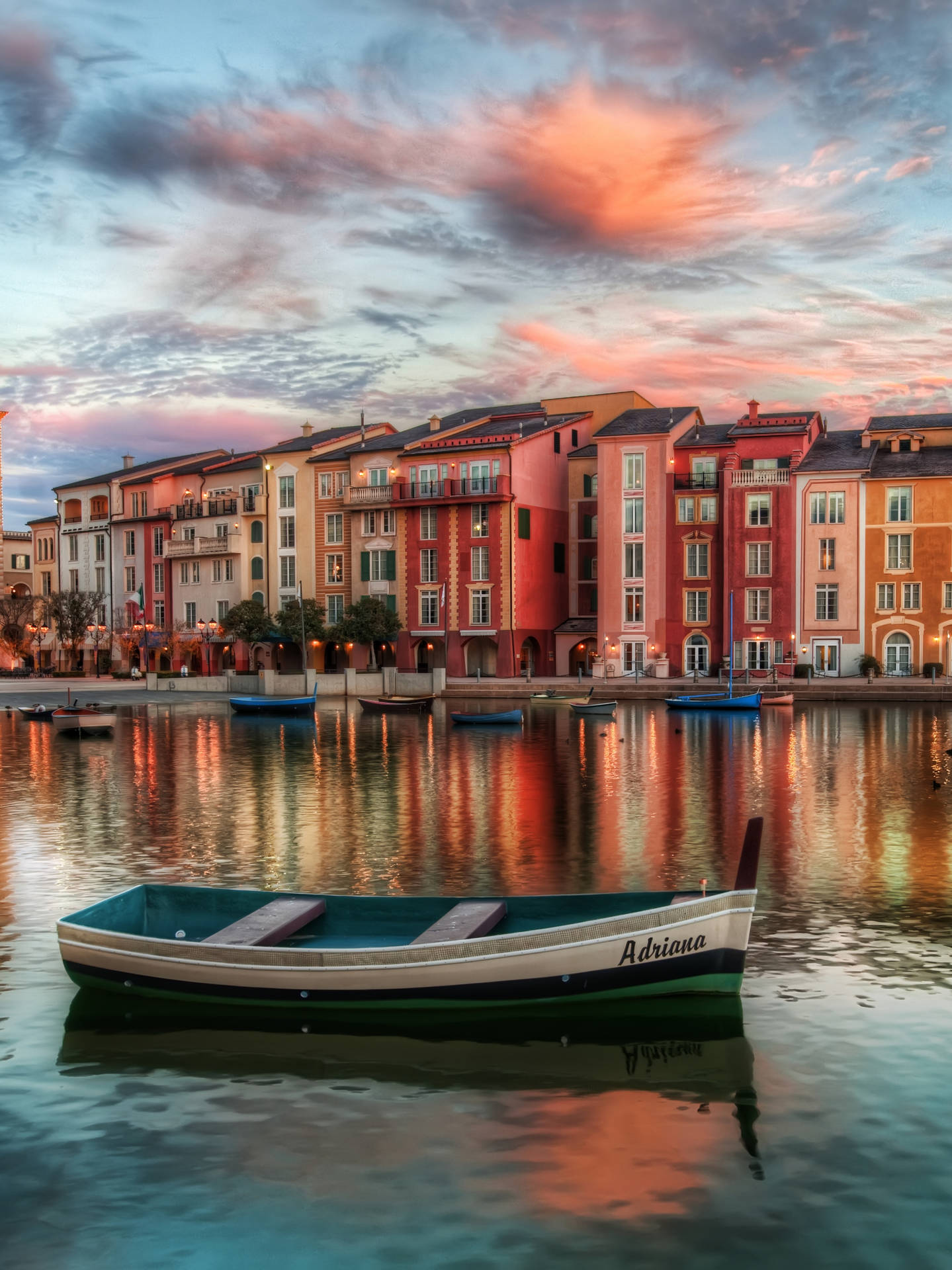 Portofino Bay Hotel Florida Background