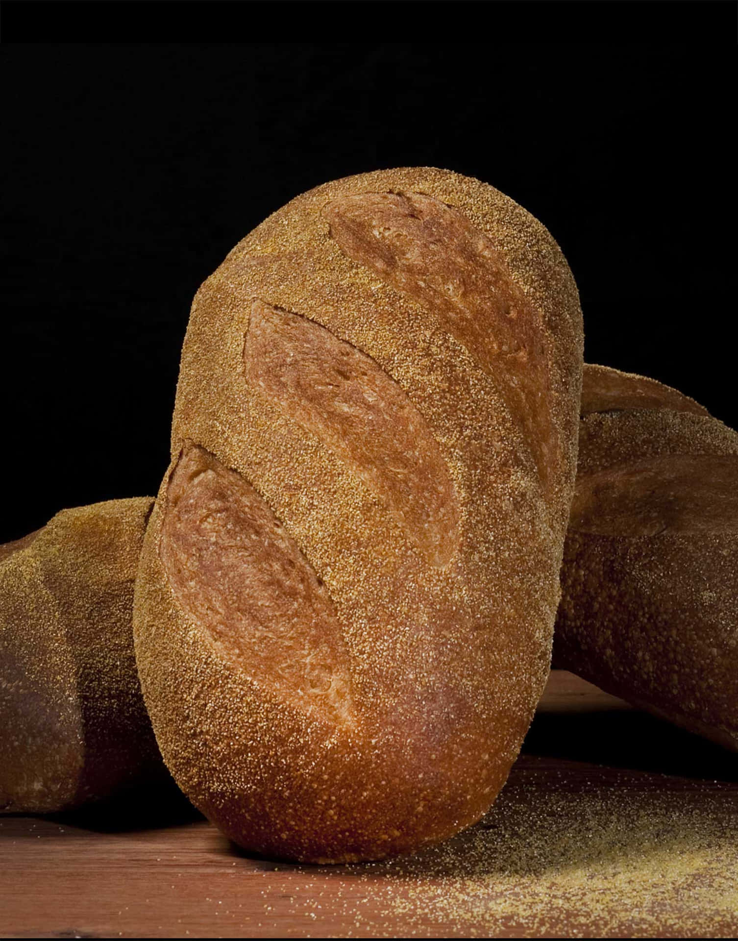 Portrait Crusty Bread