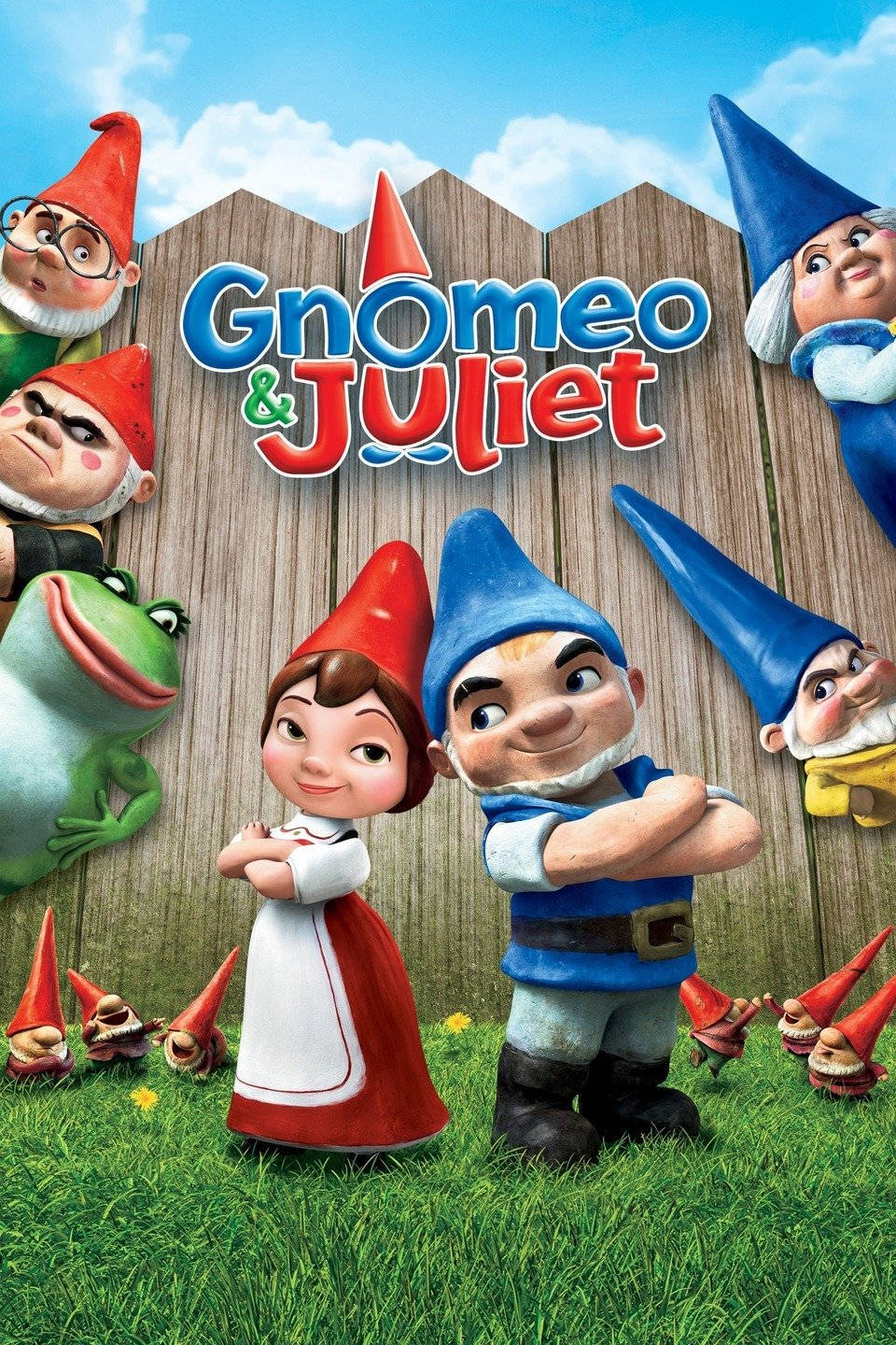 Portrait Gnomeo And Juliet Movie Poster Background