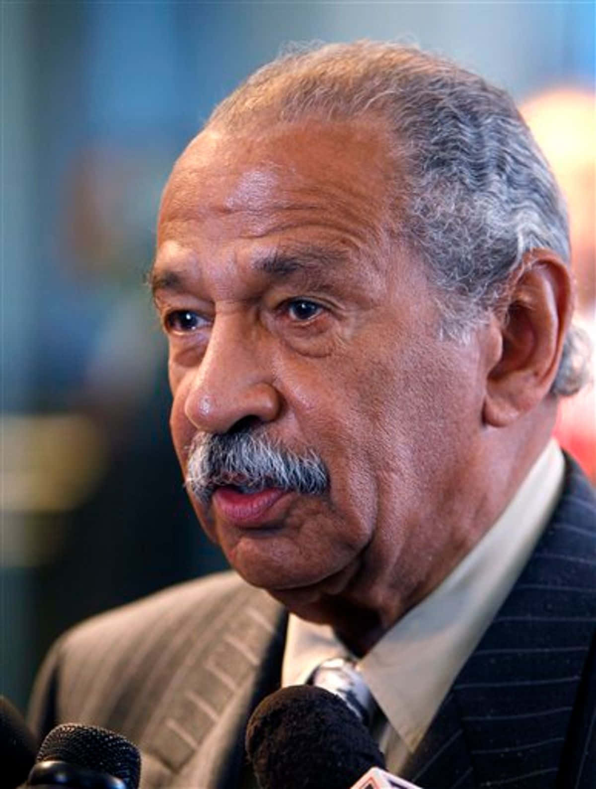 Portrait Of Former U.s Representative, John Conyers Background