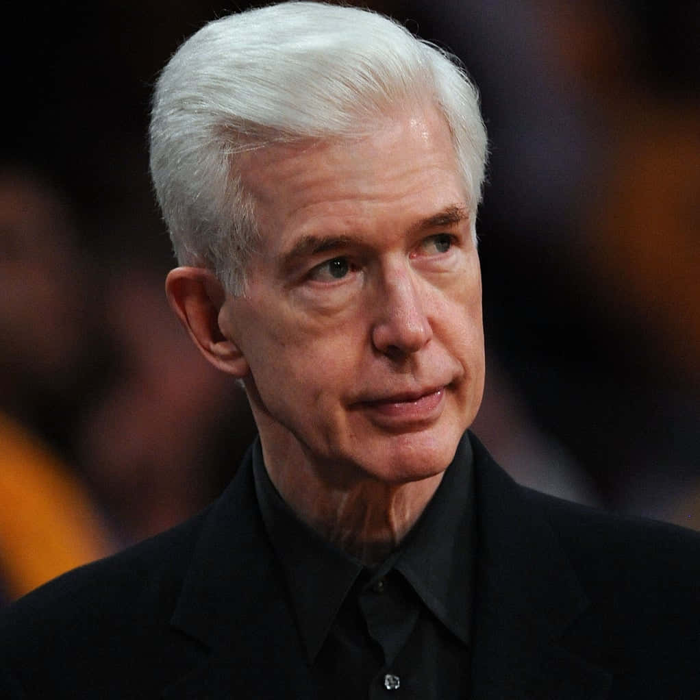 Portrait Of Gray Davis, Former California Governor Background