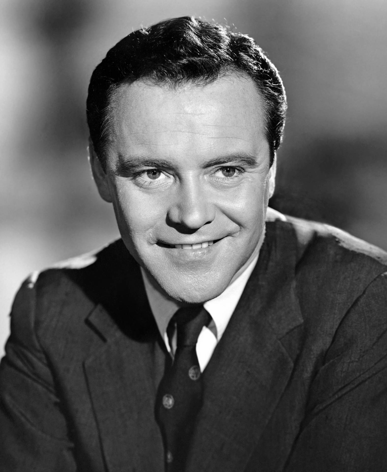 Portrait Of Jack Lemmon, Oscar-winning Actor Background