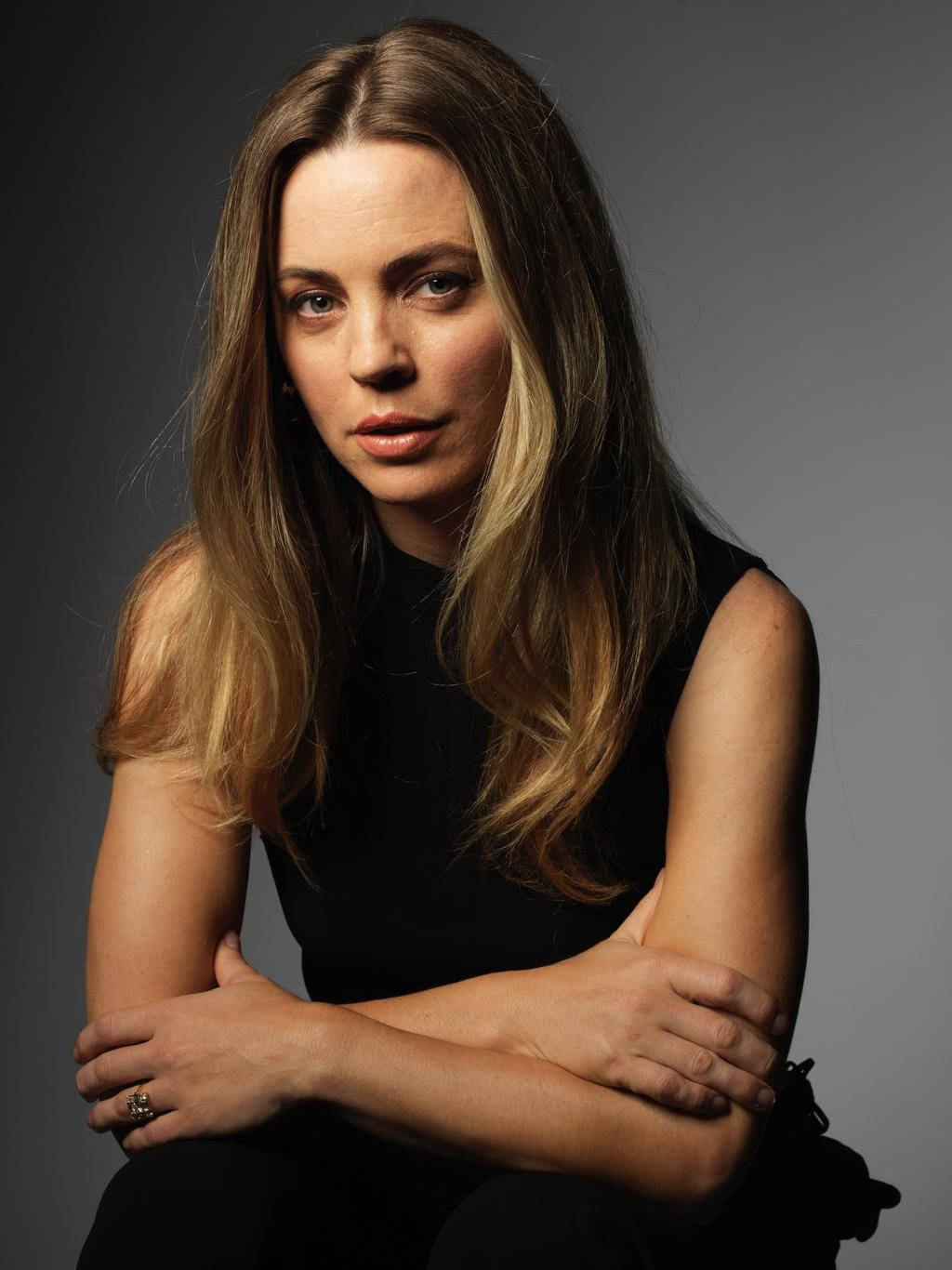 Portrait Of Melissa George Background