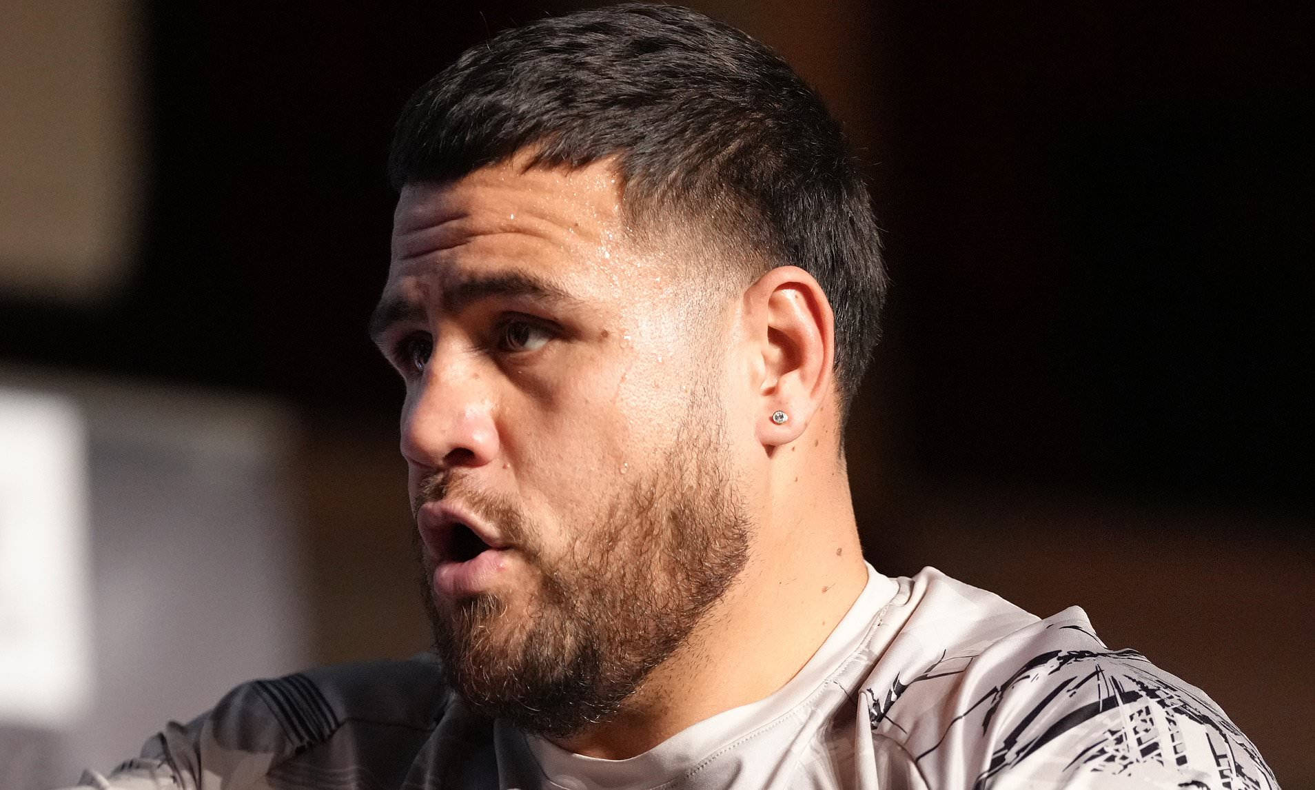 Portrait Of Mma Fighter, Tai Tuivasa Background