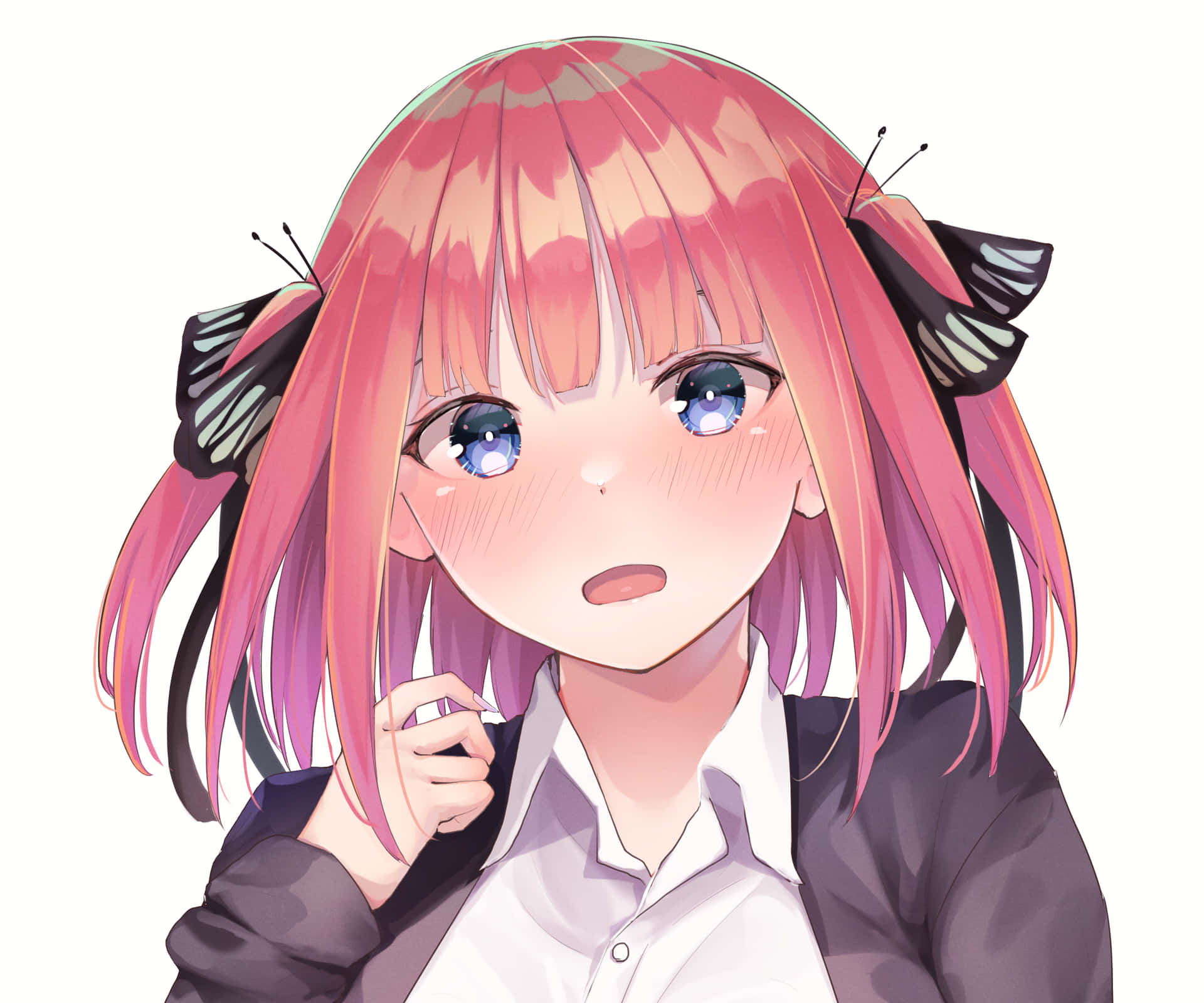 Portrait Of Nino From The Quintessential Quintuplets