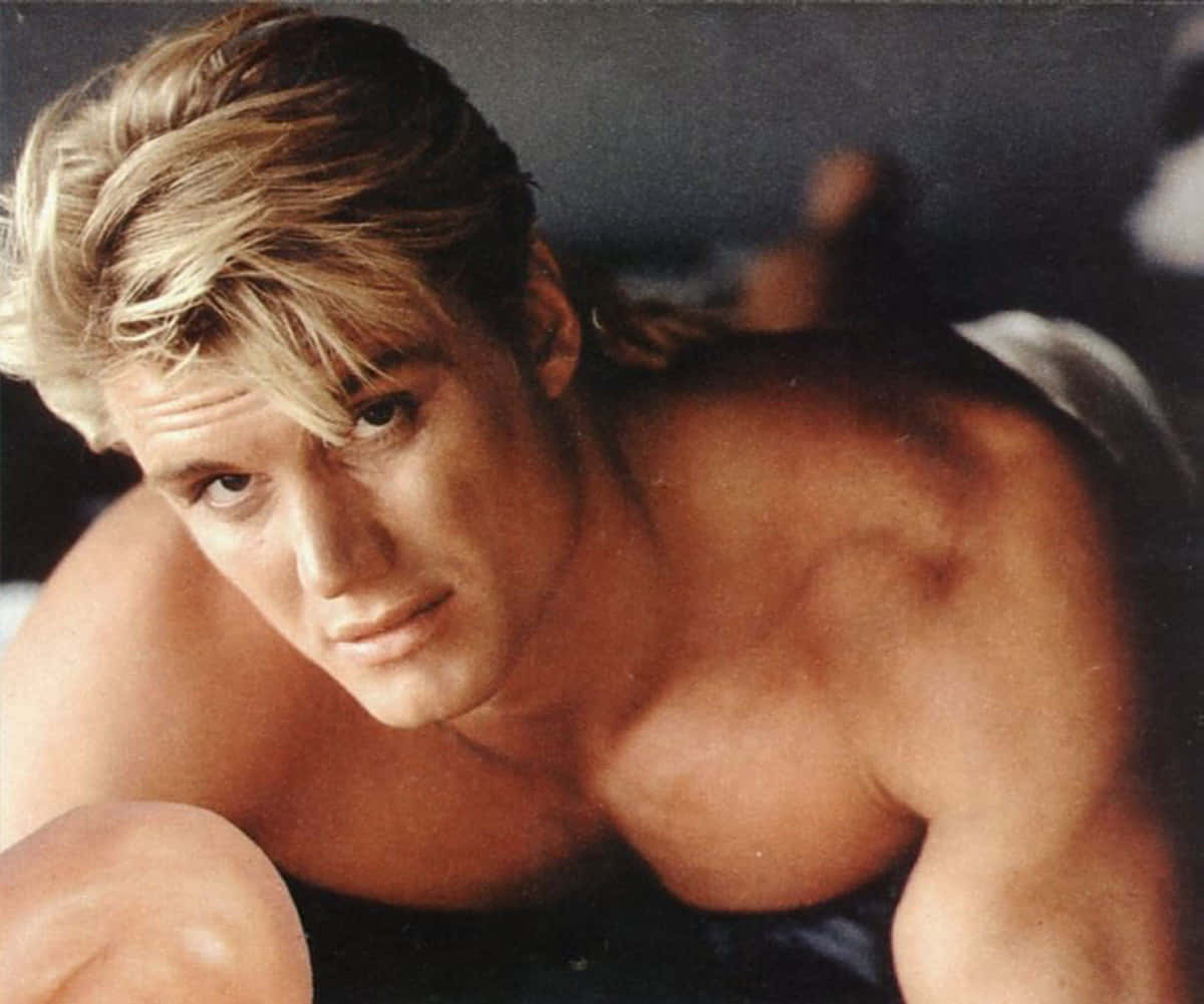 Portrait Of Renowned Actor Dolph Lundgren