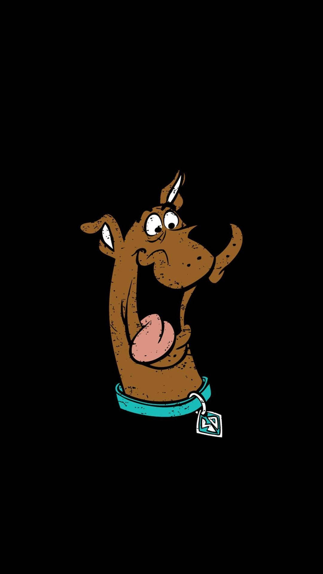Portrait Of Scooby Doo Background