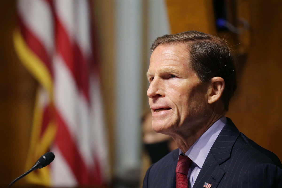 Portrait Of Senator Richard Blumenthal