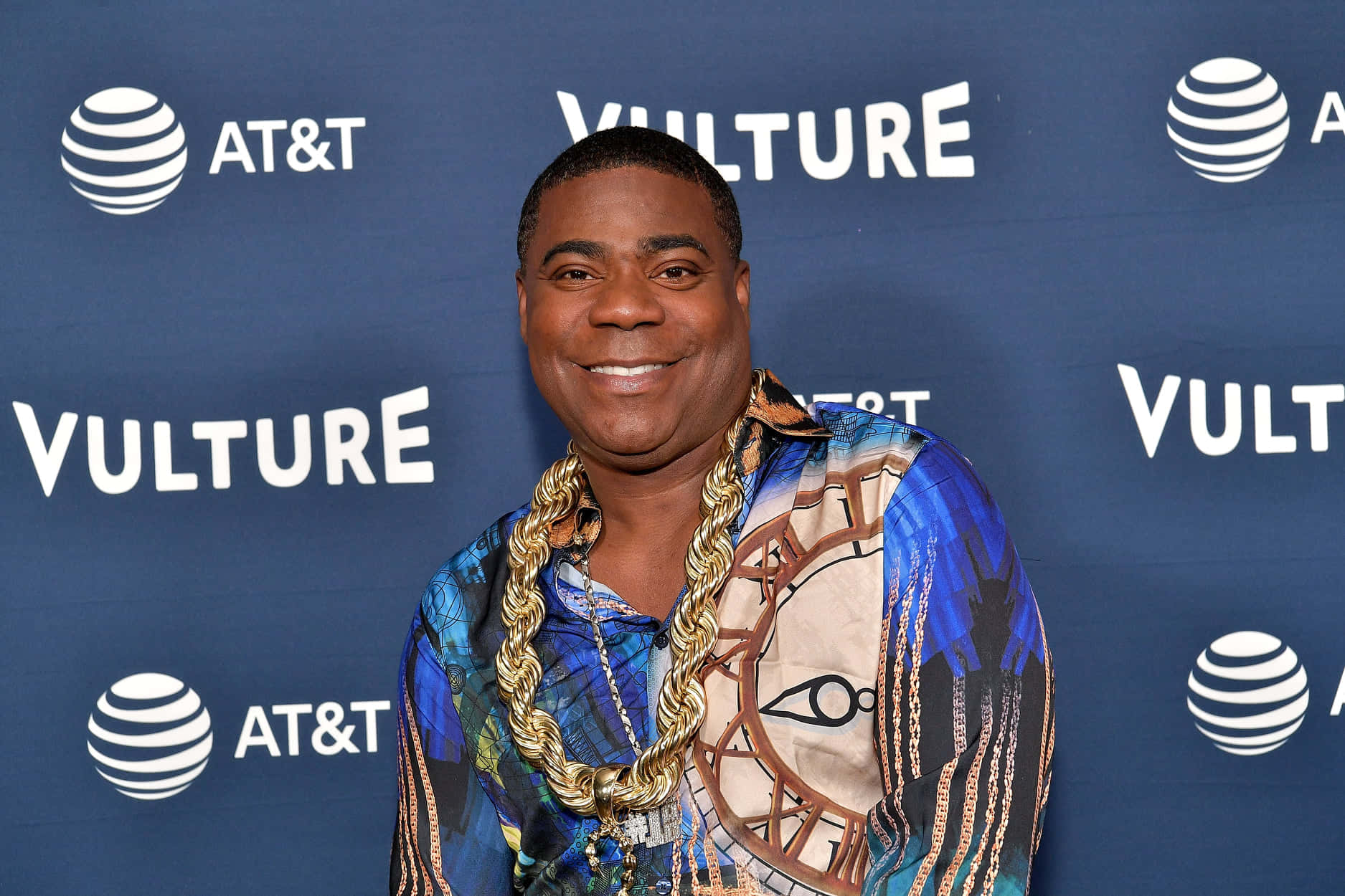 Portrait Of The Renowned Comedian And Actor Tracy Morgan Background