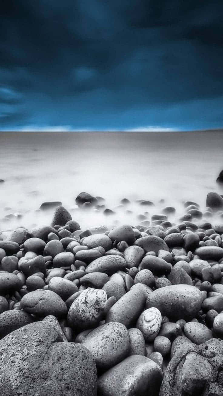 Portrait Photography Close Up Beach Pebbles