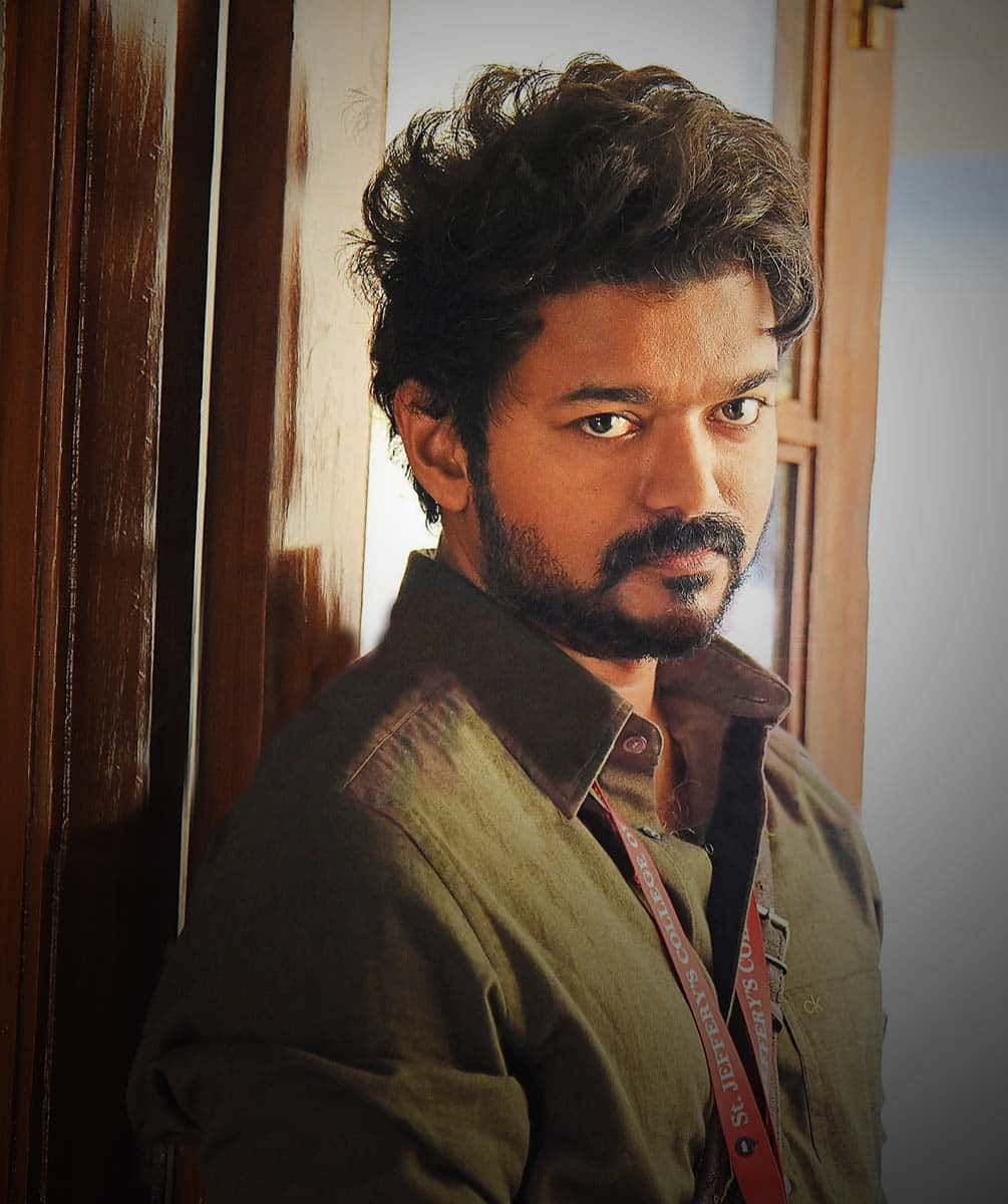 Portrait Photography Vijay Indian Actor Background