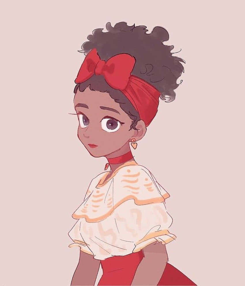 Portrait Poised Dolores Art Background