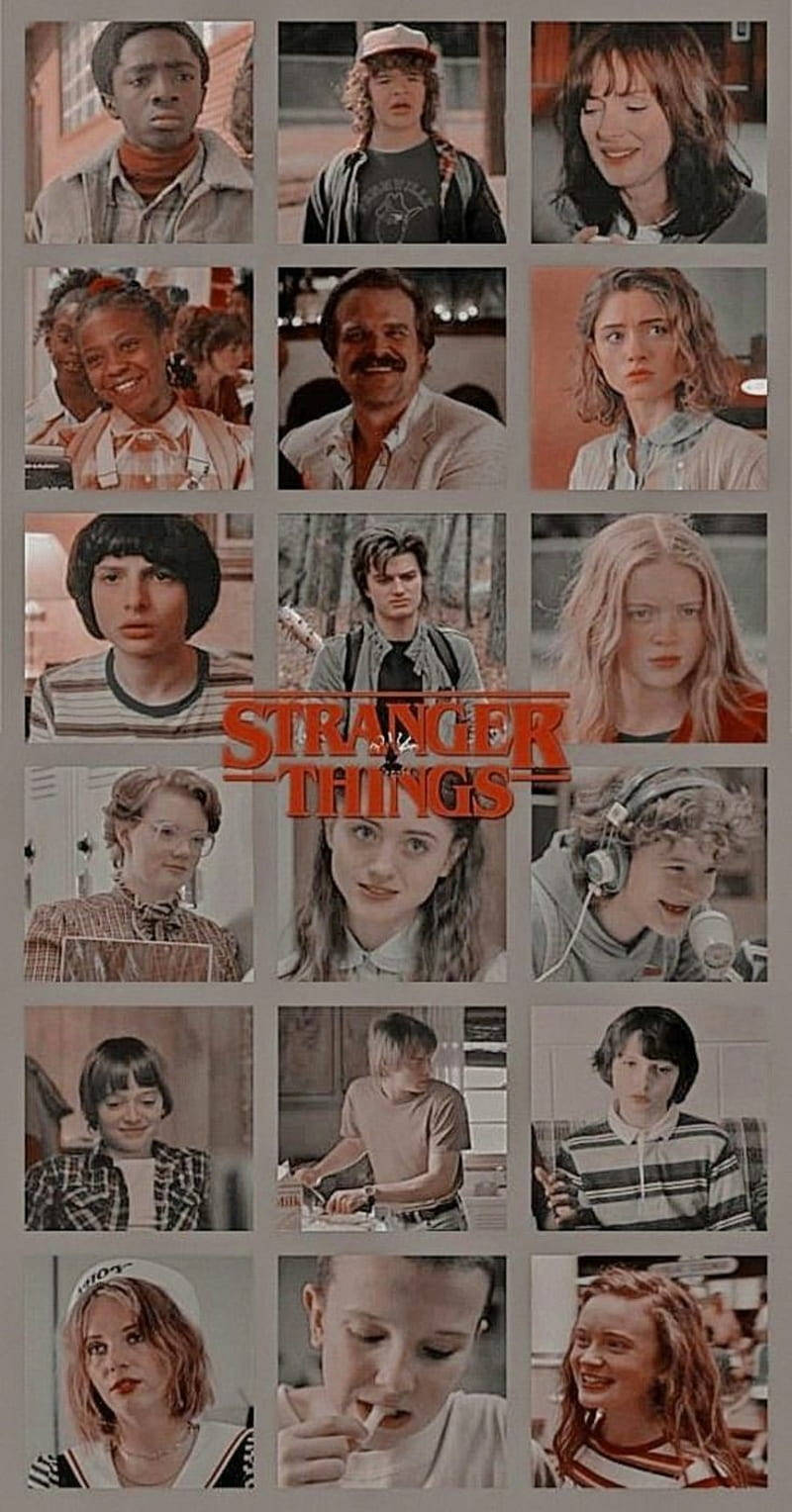 Portrait Stranger Things Aesthetic Background