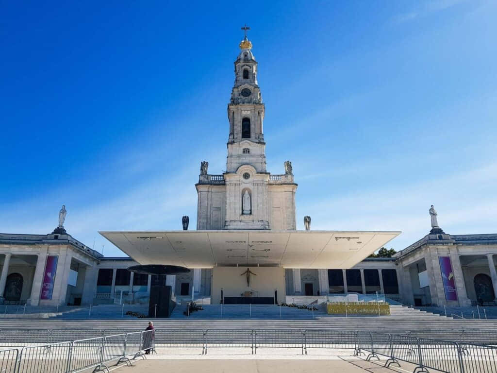 Portugal Fatima Sanctuary Close Up Background