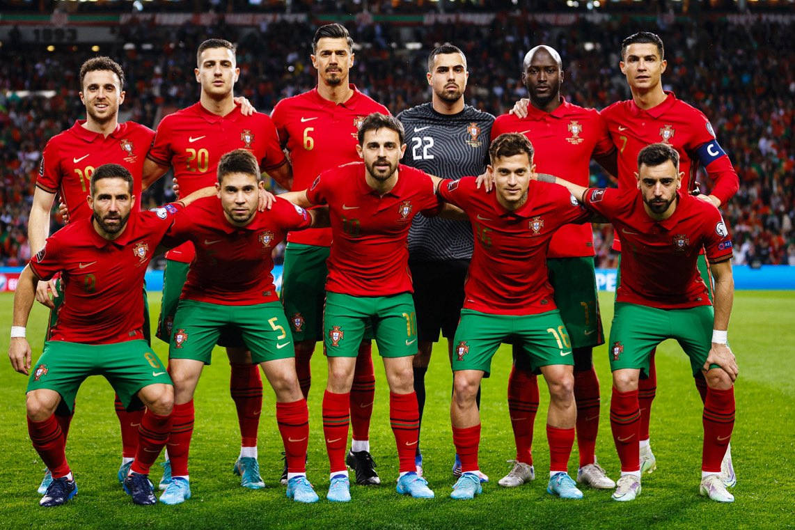 Portugal National Football Official Team 2022