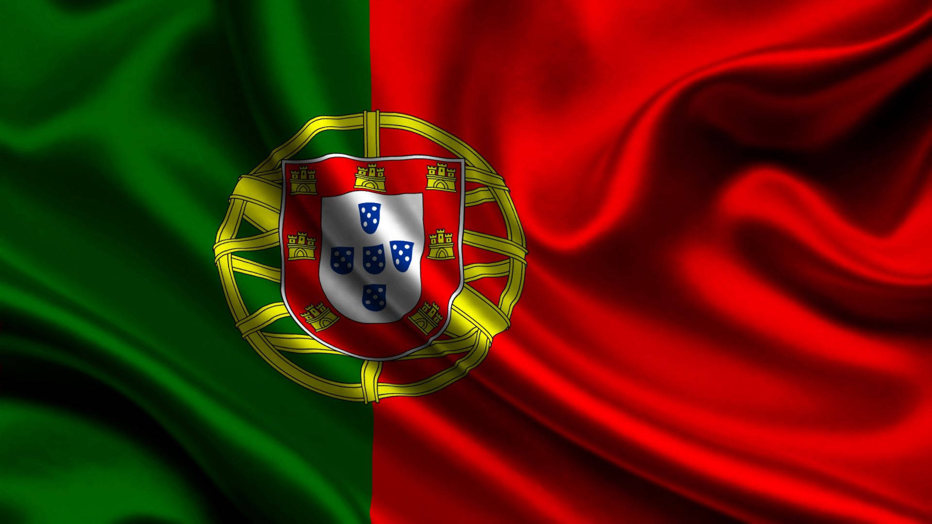 Portugal Silk Flag Background