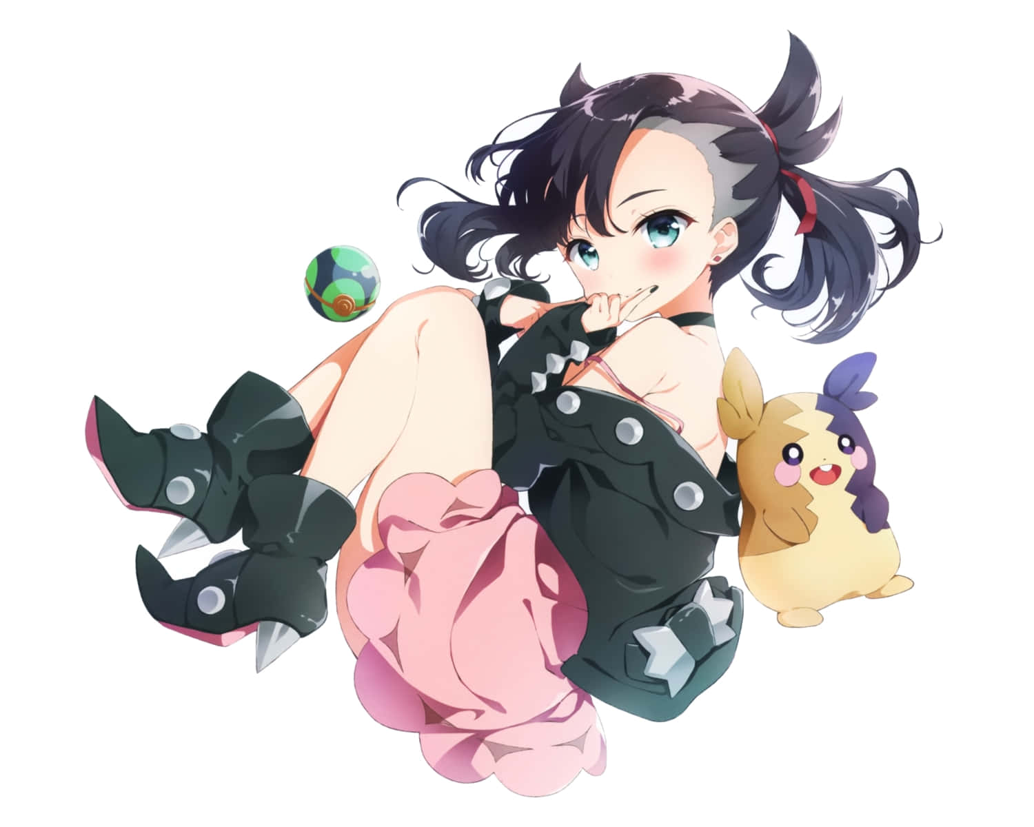 Posey Marnie With Morpeko Background