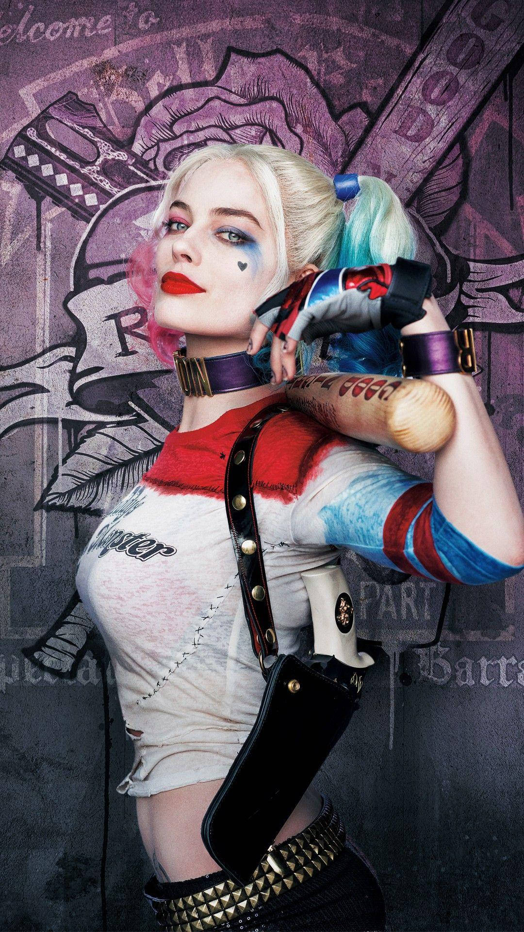 Posing Harley Quinn Phone