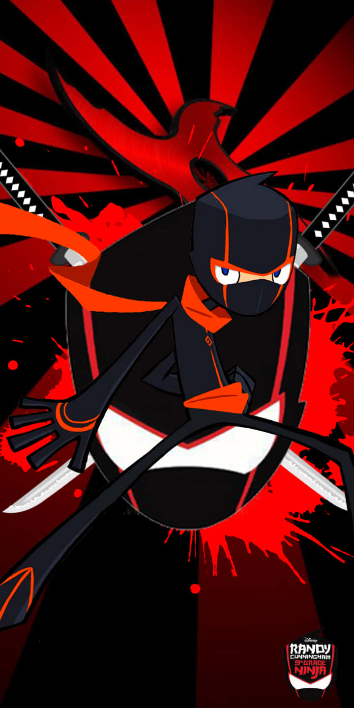 Posing Randy Cunningham 9th Grade Ninja Background