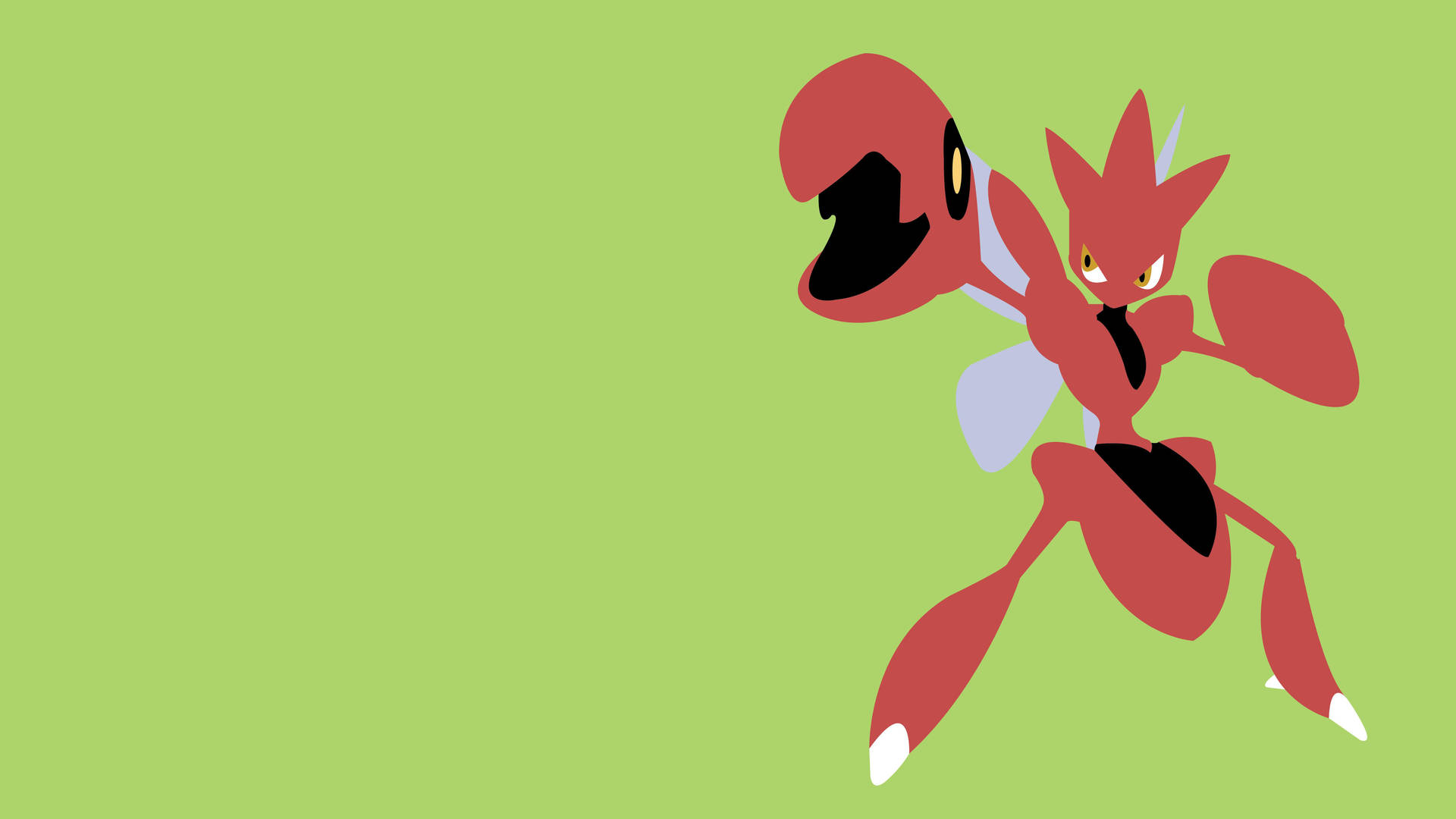 Posing Scizor Vector Art