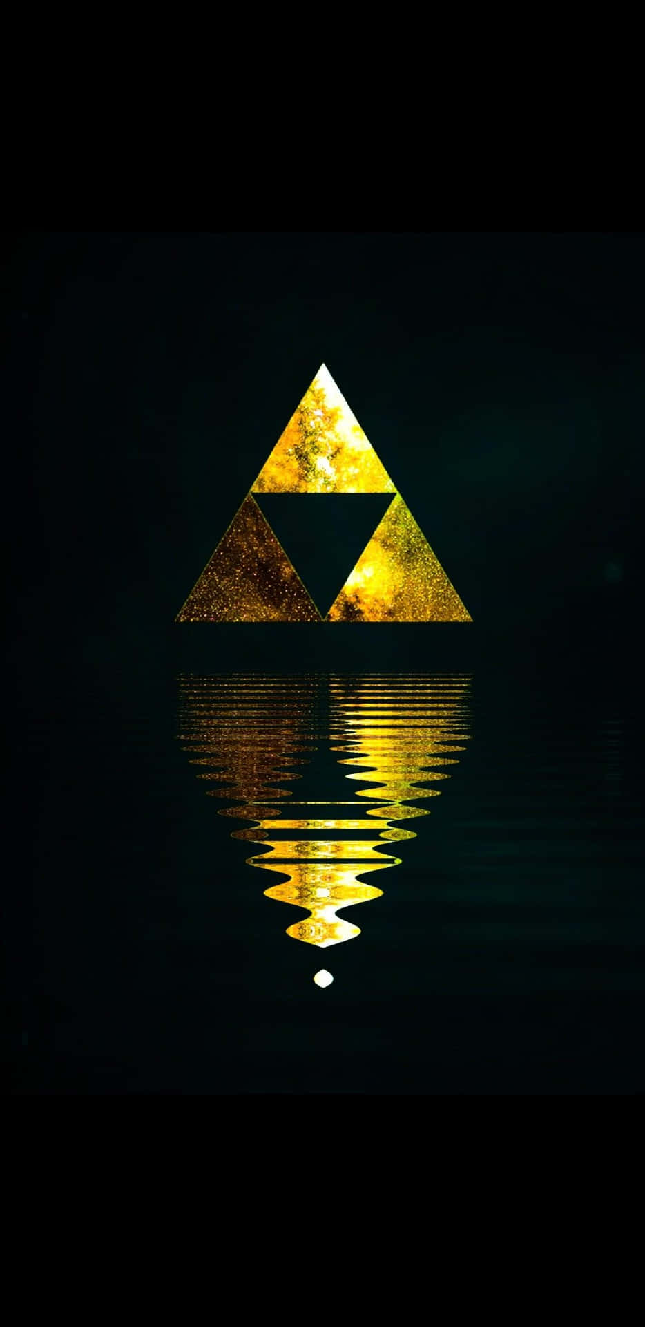 Possessing The Triforce Of Power Background