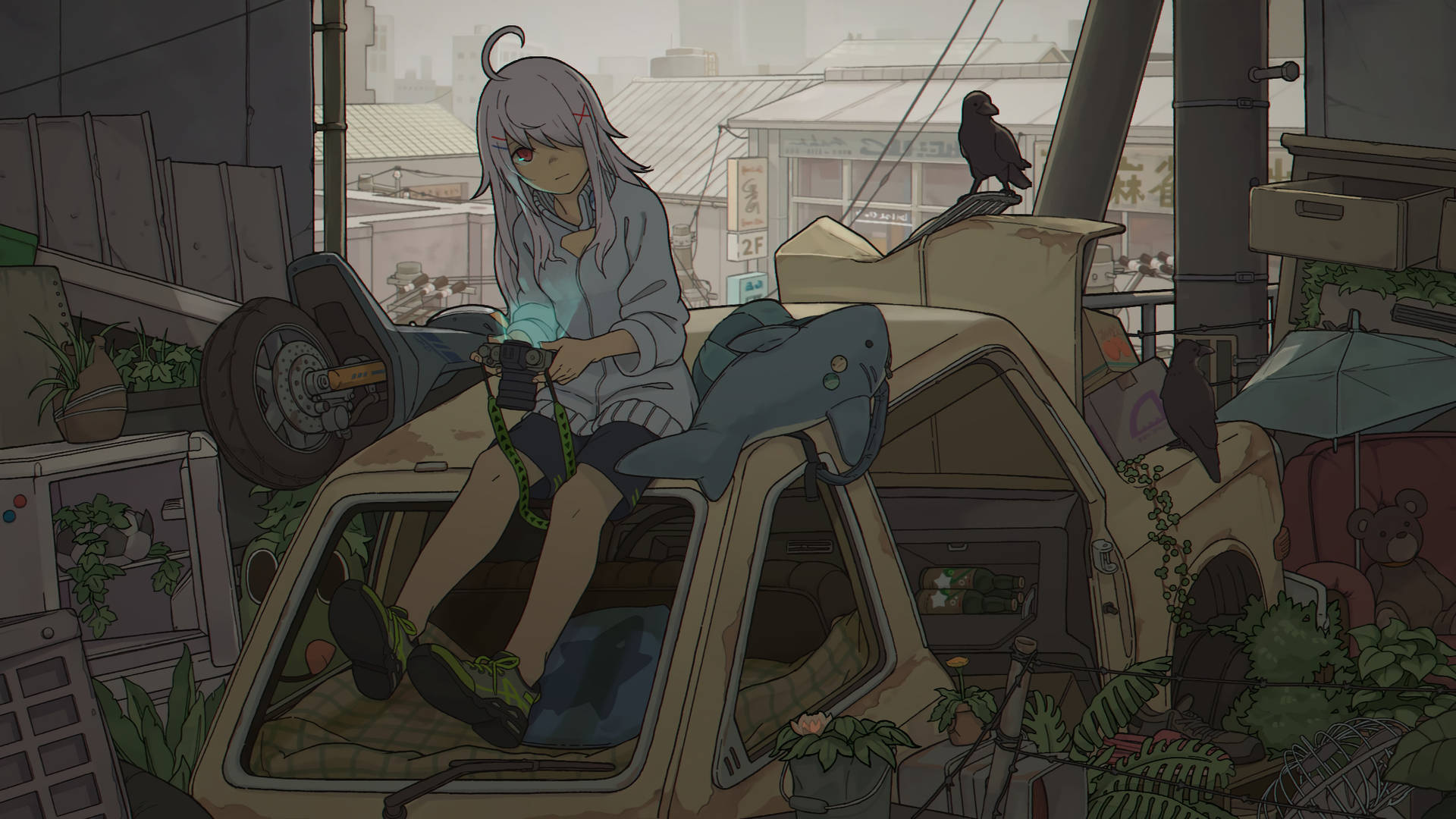 Post-apocalyptic Tomboy Anime Girl