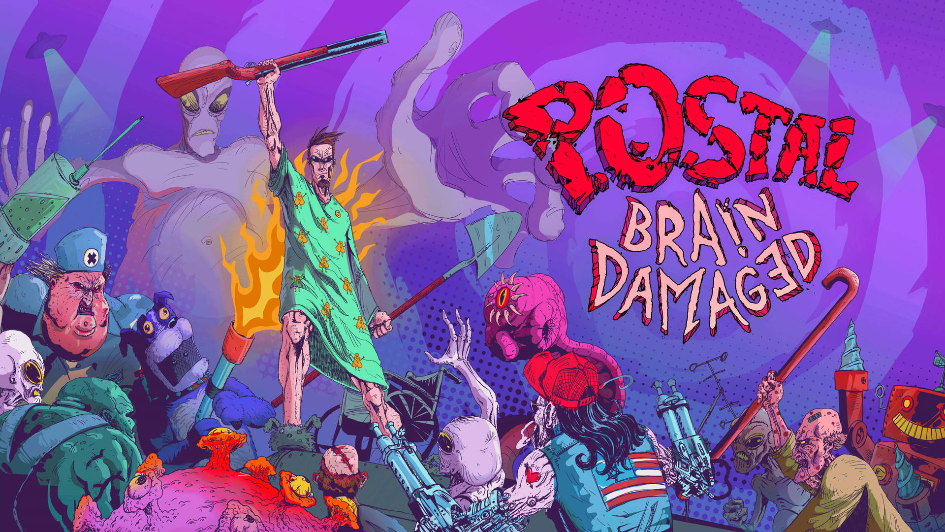 Postal: Brain Damaged Cerebral Video Game Background