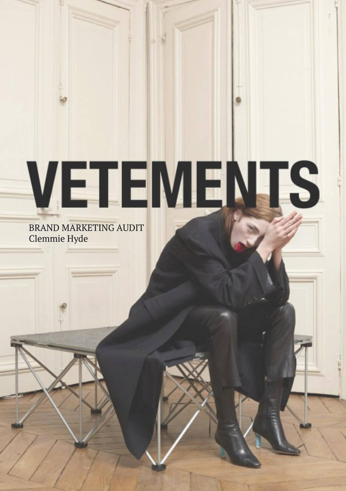 Poster By Vetements Background