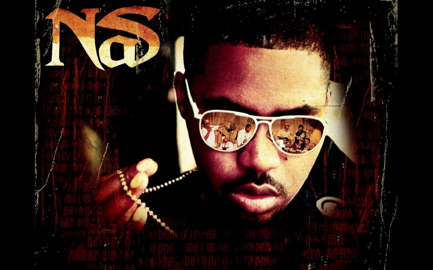 Poster Of Legendary Rapper Nas