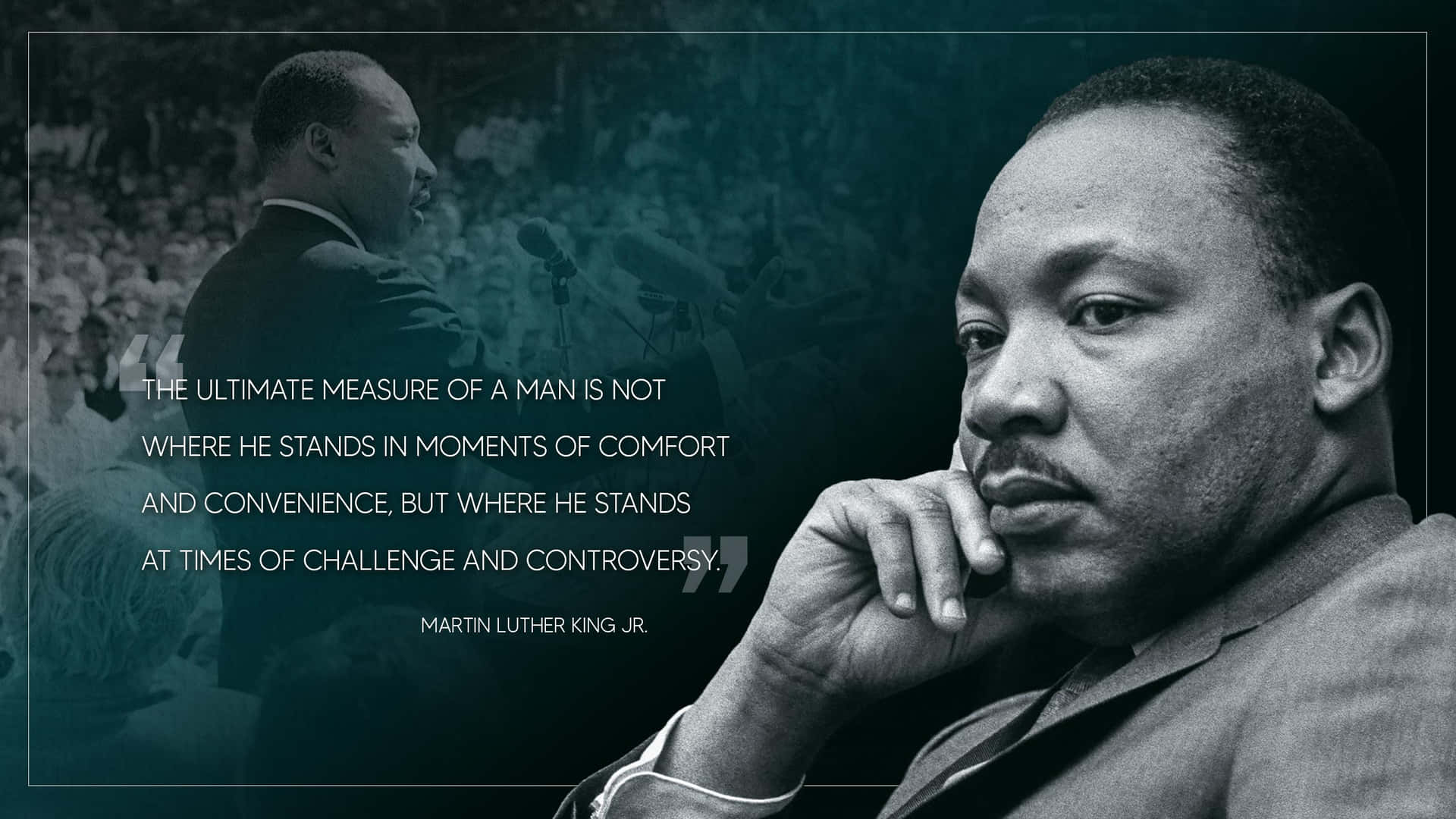 Poster Of Martin Luther King