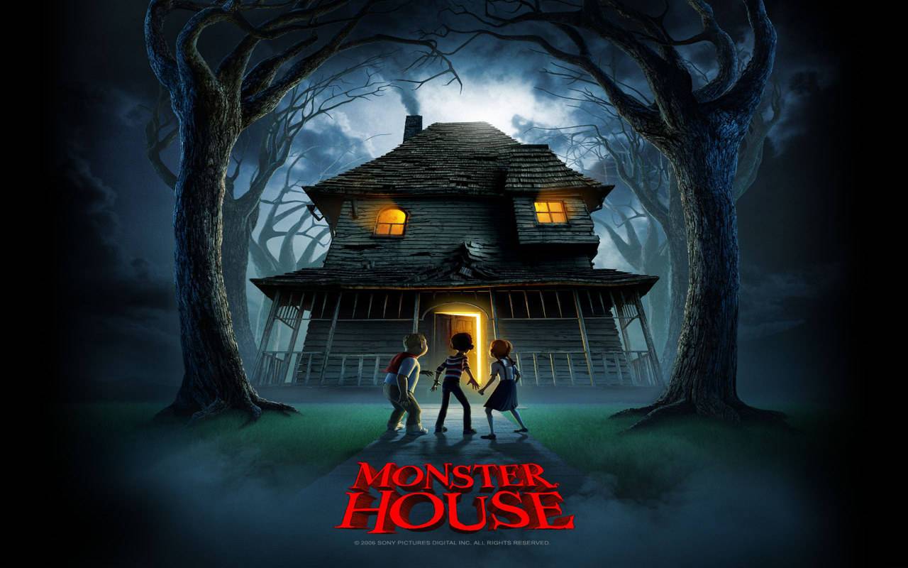 Poster Of Monster House Trees